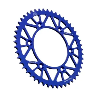 Corona moto JT Sprockets de aluminio de 49 dientes JTA897.49BLU