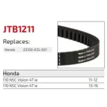 Correa de transmisión moto JT Sprockets premium JTB1211