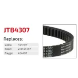 Correa de transmisión moto JT Sprockets premium JTB4307