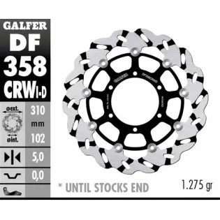 Disco freno moto Galfer Wave flotante dcho. DF358C