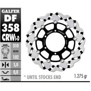 Disco freno moto Galfer Wave flotante izdo. DF358C