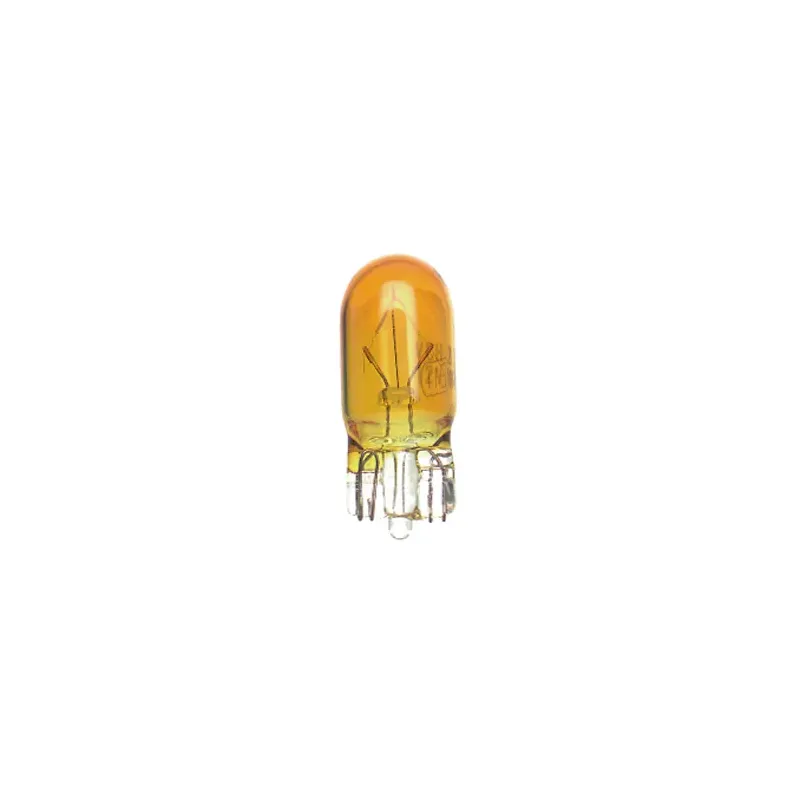 Lámpara para moto12V5W T10 ambar Wedge cuña   527A