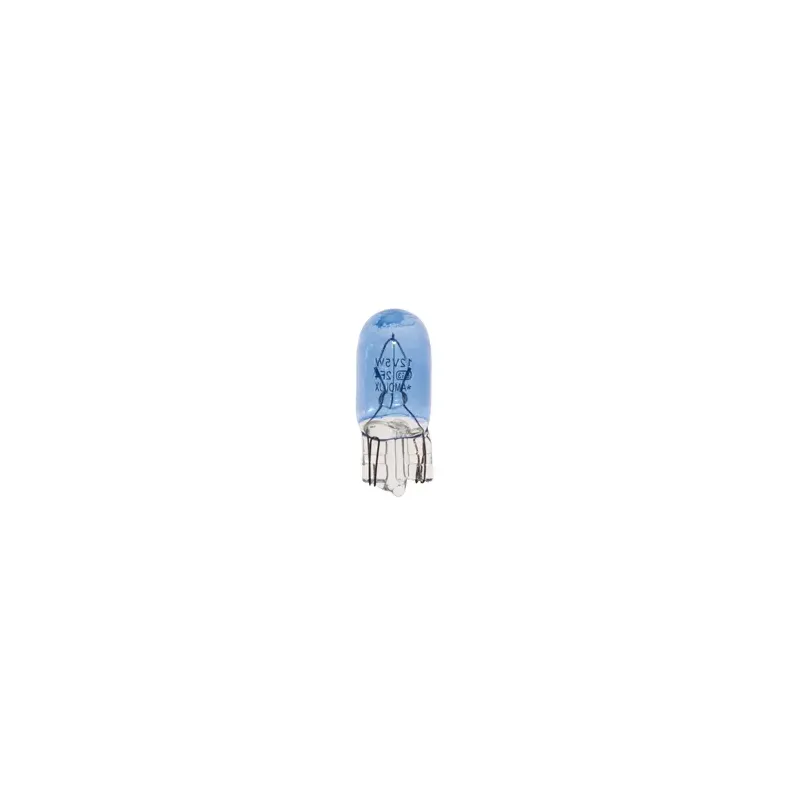 Lámpara para moto 12V5W T10 azul Claro Wedge cuña   527BL