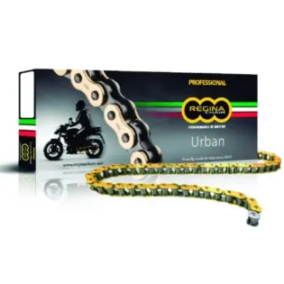 Cadena Regina 420 moto urbana 124OROY 1019
