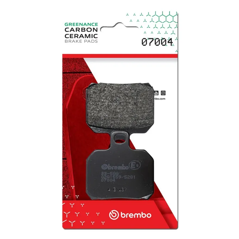 Pastillas de freno moto Brembo genuinas 07004