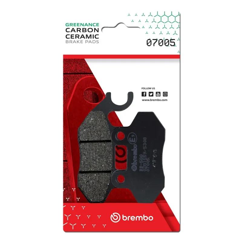 Pastillas de freno moto Brembo genuinas 07005