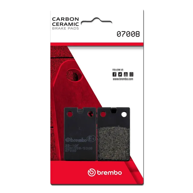 Pastillas de freno moto Brembo genuinas 07008
