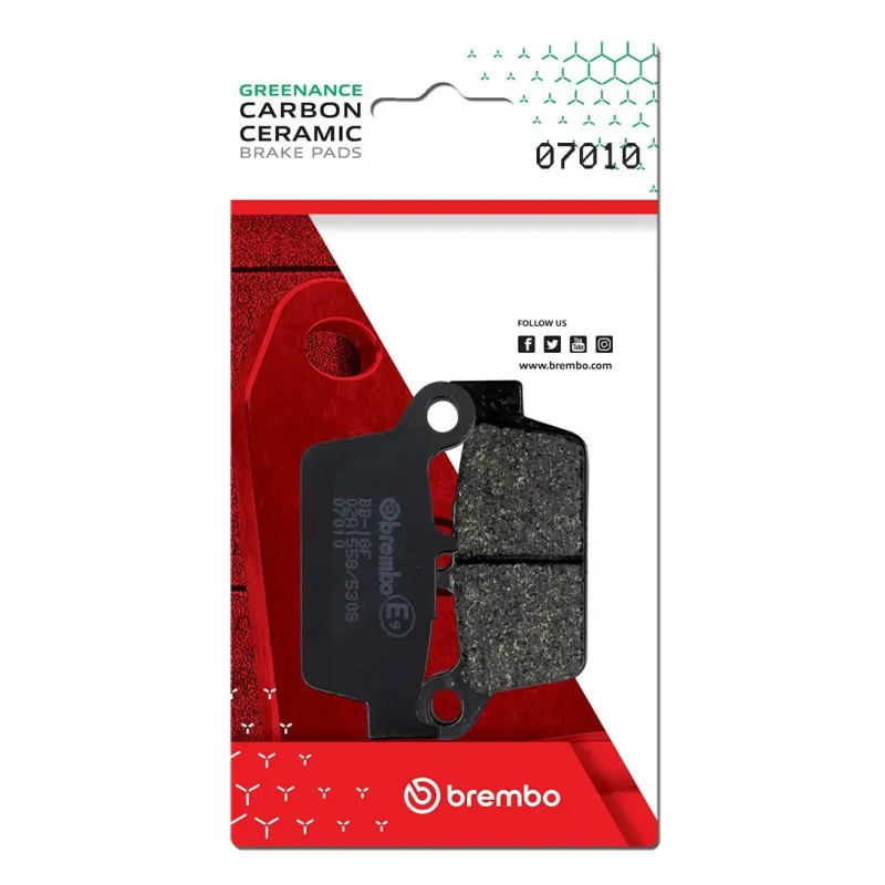 Pastillas de freno moto Brembo genuinas 07010