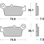 Pastillas de freno moto Brembo genuinas 07010