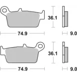 Pastillas de freno moto Brembo genuinas 07011