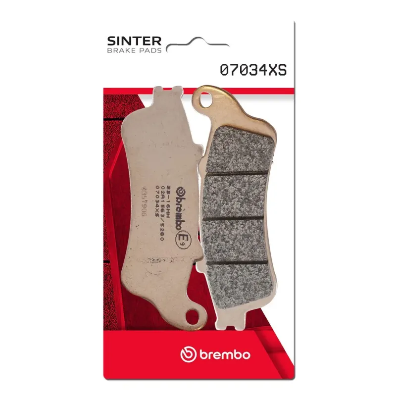 Pastillas de freno moto Brembo sinterizadas 07034XS