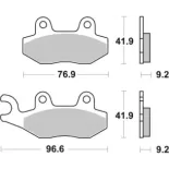 Pastillas de freno moto Brembo genuinas 07035