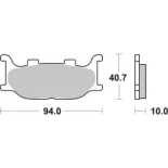 Pastillas de freno moto Brembo sinterizadas 07042XS