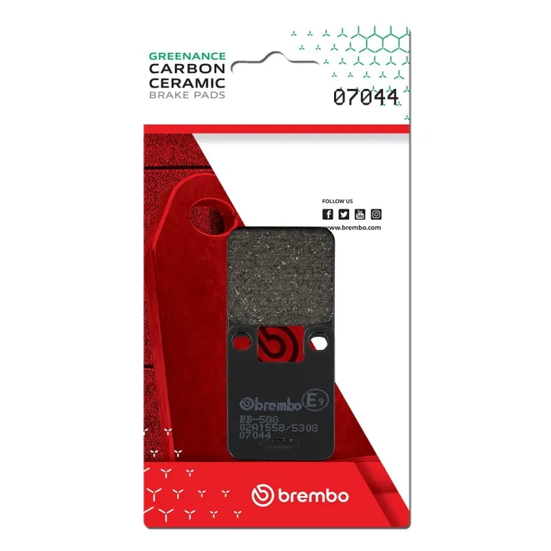 Pastillas de freno moto Brembo genuinas 07044