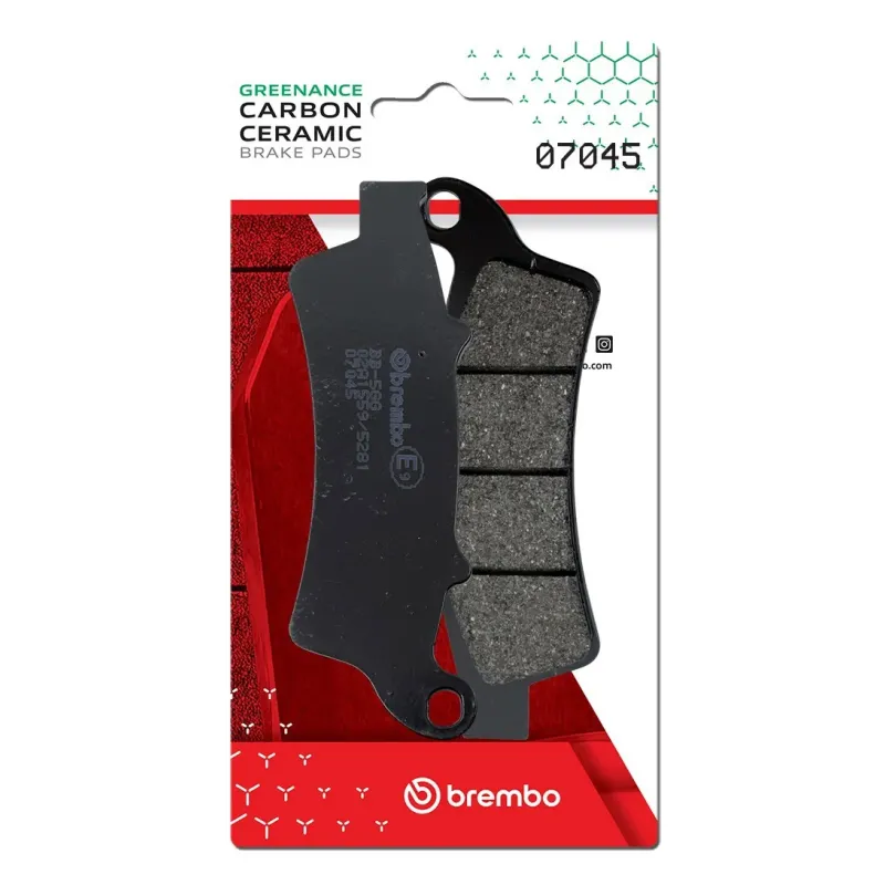 Pastillas de freno moto Brembo genuinas 07045