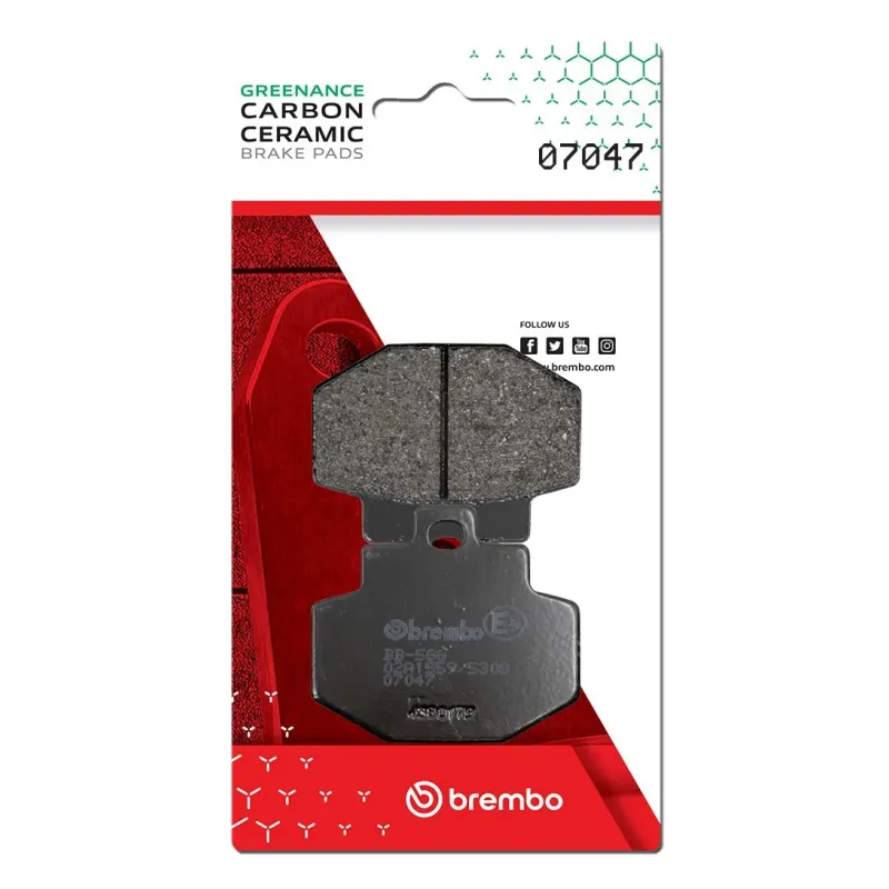 Pastillas de freno moto Brembo genuinas 07047