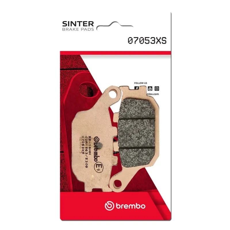 Pastillas de freno moto Brembo sinterizadas 07053XS