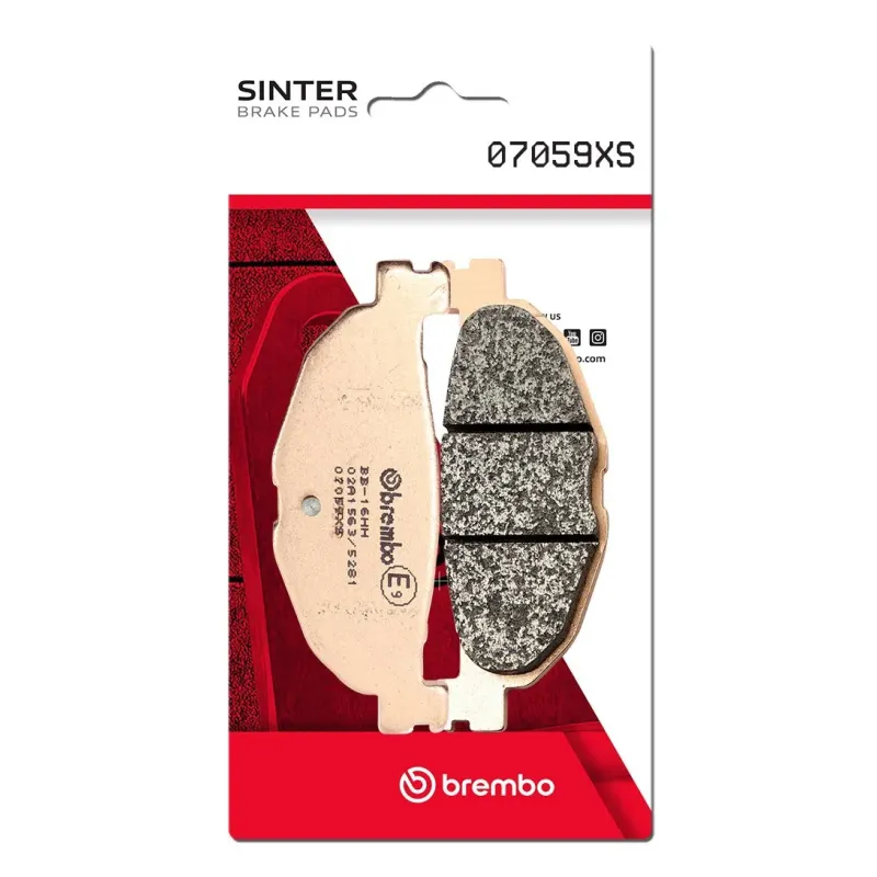 Pastillas de freno moto Brembo sinterizadas 07059XS