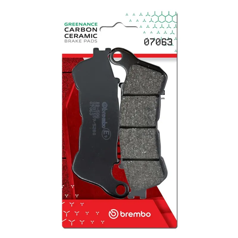 Pastillas de freno moto Brembo genuinas 07063