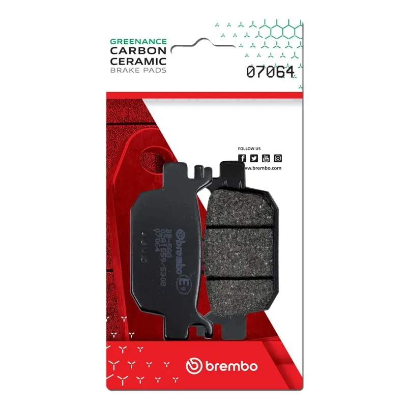 Pastillas de freno moto Brembo genuinas 07064