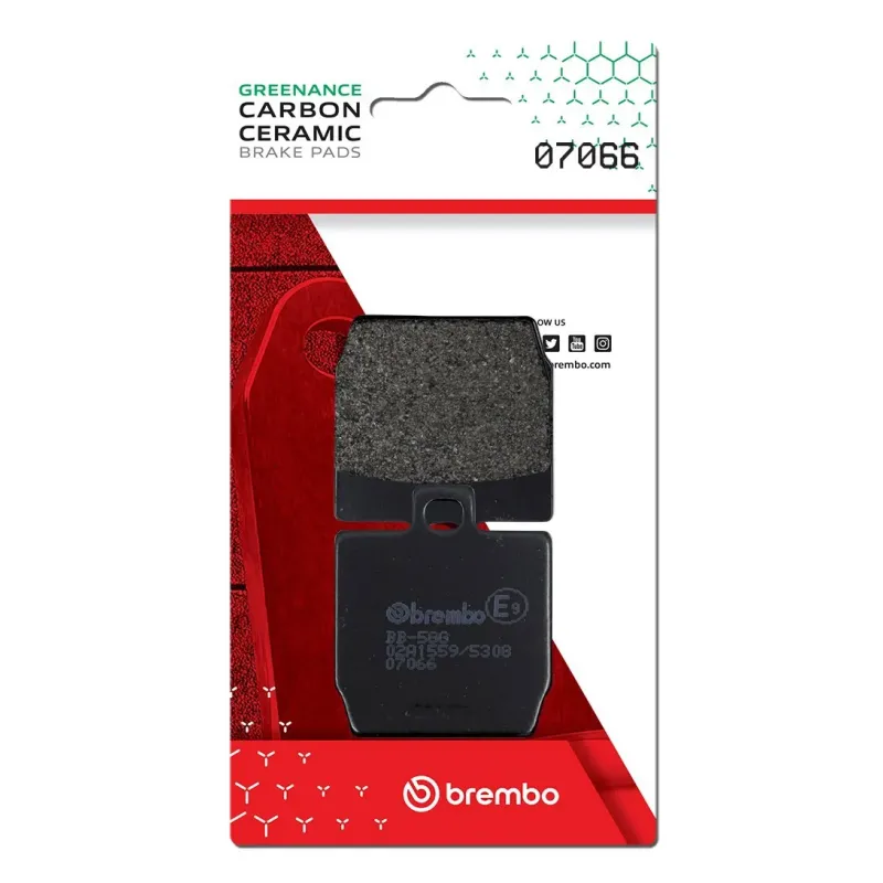 Pastillas de freno moto Brembo genuinas 07066