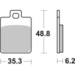 Pastillas de freno moto Brembo genuinas 07067