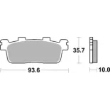 Pastillas de freno moto Brembo genuinas 07069