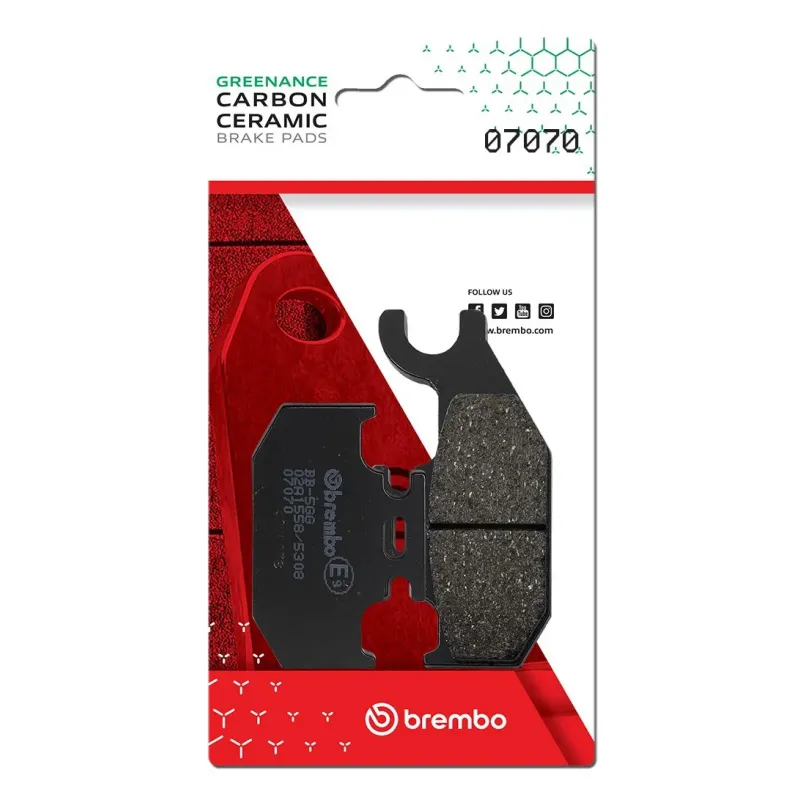 Pastillas de freno moto Brembo genuinas 07070