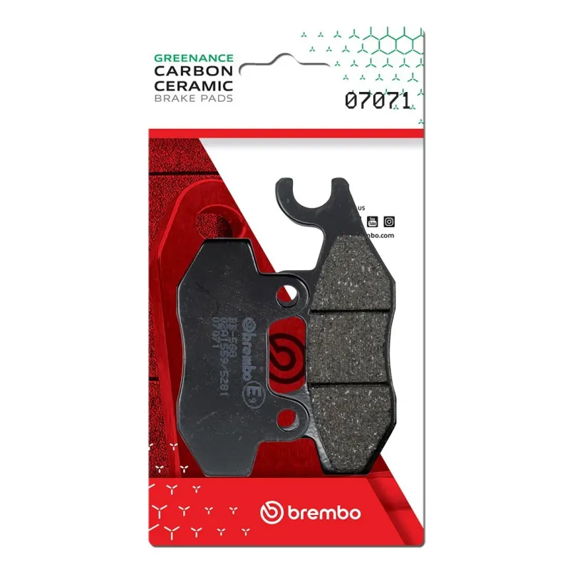 Pastillas de freno moto Brembo genuinas 07071