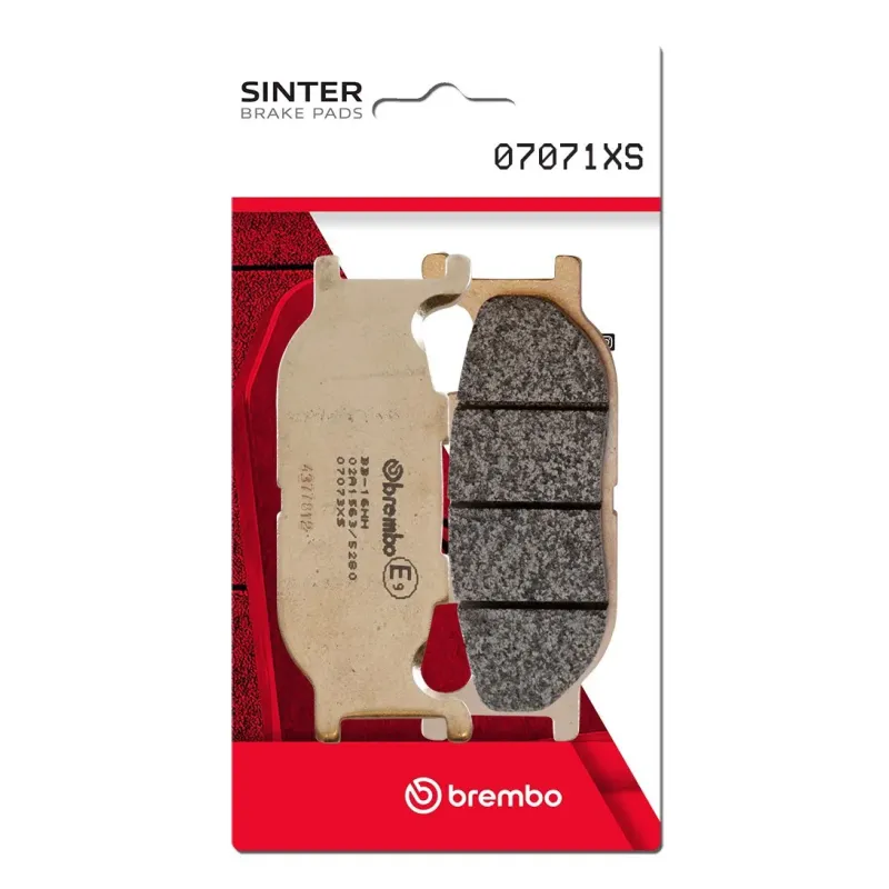 Pastillas de freno moto Brembo sinterizadas 07073XS