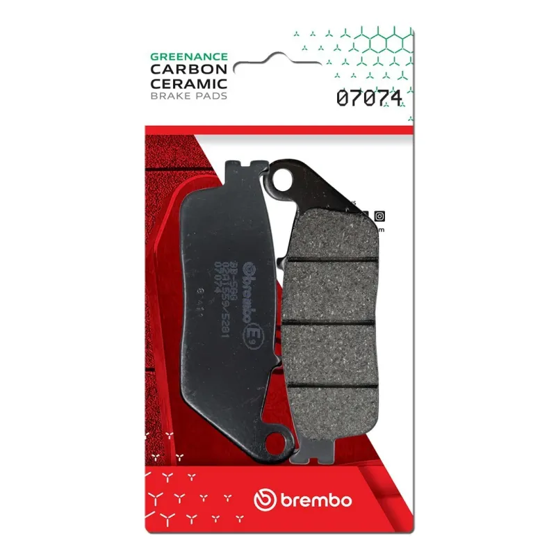 Pastillas de freno moto Brembo genuinas 07074