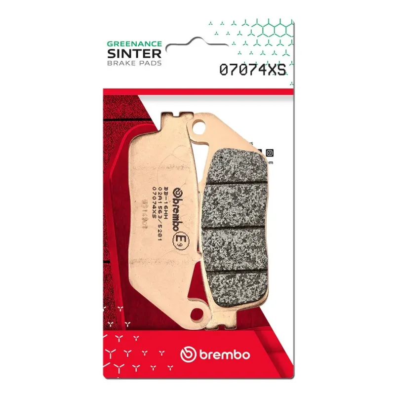 Pastillas de freno moto Brembo sinterizadas 07074XS