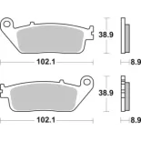Pastillas de freno moto Brembo sinterizadas 07075XS