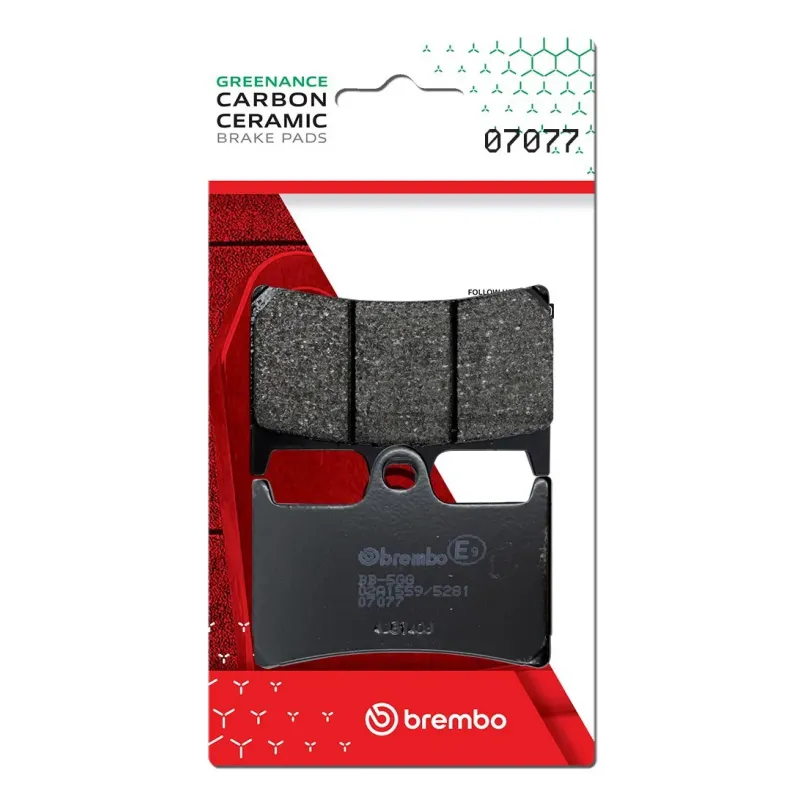 Pastillas de freno moto Brembo genuinas 07077