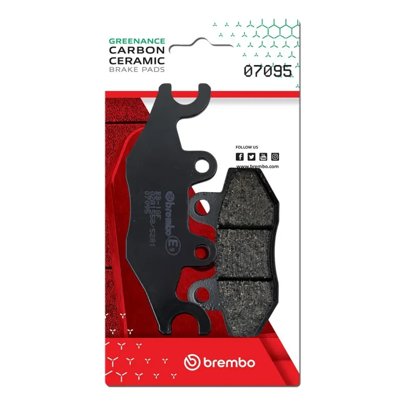 Pastillas de freno moto Brembo genuinas 07095