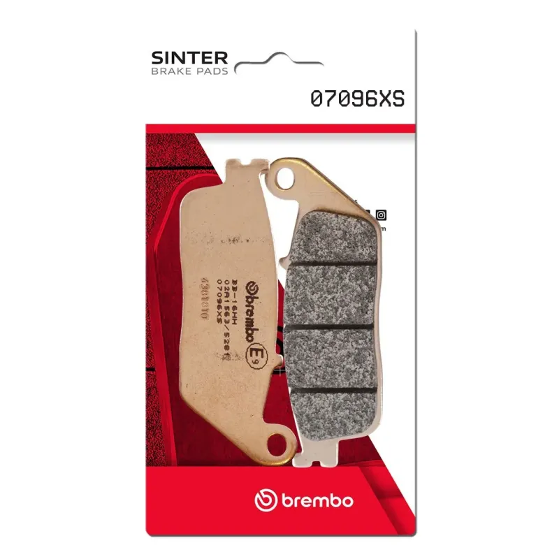 Pastillas de freno moto Brembo sinterizadas 07096XS