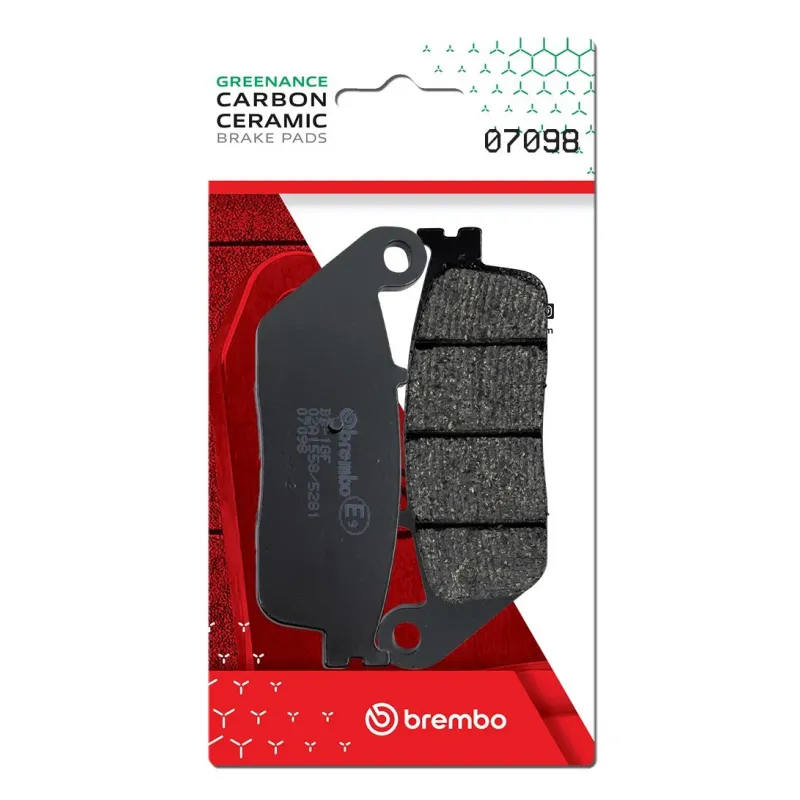 Pastillas de freno moto Brembo genuinas 07098