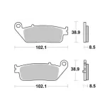 Pastillas de freno moto Brembo genuinas 07098