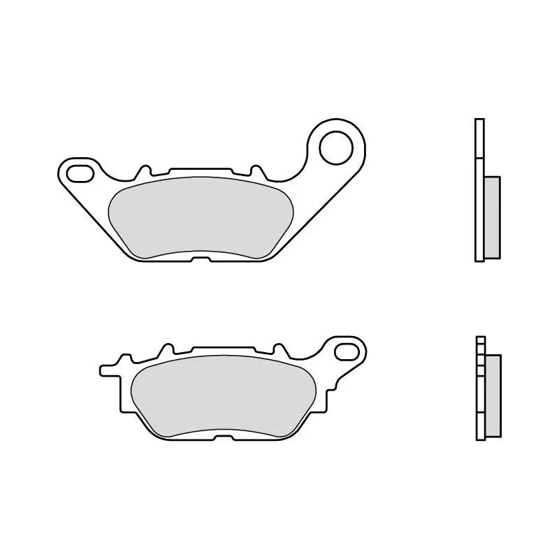 Pastillas de freno moto Brembo genuinas 07114