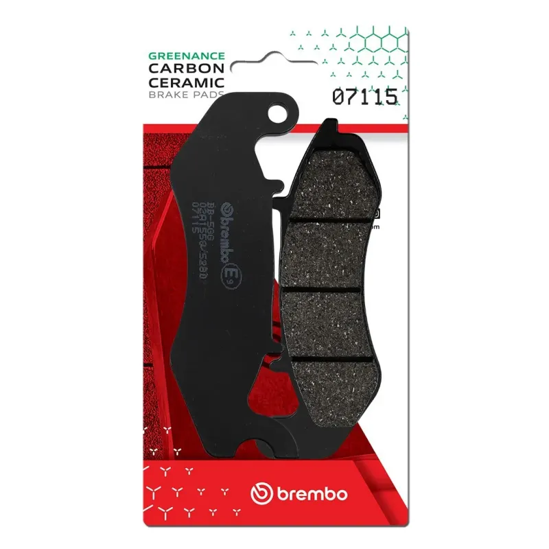 Pastillas de freno moto Brembo genuinas 07115