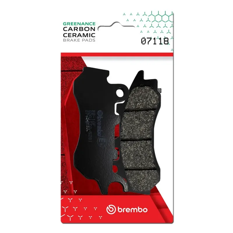 Pastillas de freno moto Brembo genuinas 07118