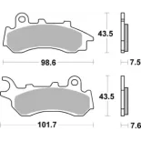 Pastillas de freno moto Brembo sinterizadas 07118XS