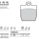 Pastillas de freno moto Brembo genuinas 07BB0810