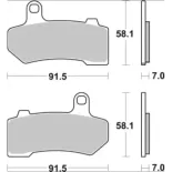 Pastillas de freno traseras Brembo 07HD17SP para Harley-Davidson V-Rod – Prime Line