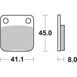 Pastillas de freno moto Brembo sinterizadas 07HO09SD