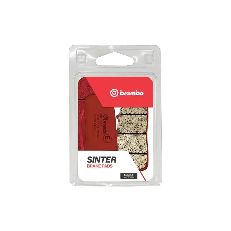 Pastillas de freno moto Brembo sinterizadas 07HO34SP