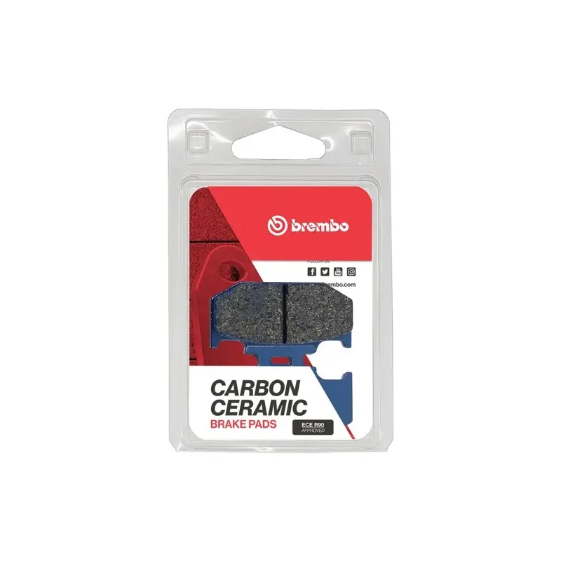 Pastillas de freno moto Brembo orgánicas 07SU18TT