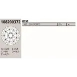 Disco Brembo Genuine KTM Superduke 990 108200372
