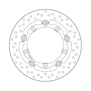 Disco Brembo Genuine  Aprilia 1.0 Tuono-Vas 108489925