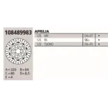 Disco Brembo Genuine Aprilia 125 RS-Tuono 108489983